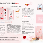 Yến Sào Hồng Sâm DKG – Hộp 70ml*30 gói