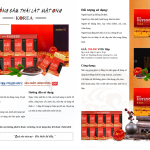 Hồng Sâm Thái Lát Mật Ong KOREA – Hộp 10 gói x 20gr