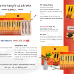 Hồng Sâm Nguyên Củ Mật Ong KOREA – Hộp 10 củ x 30gr