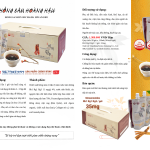 Hồng Sâm Hoàng Hậu – Hộp 20 gói x 120ml