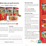Hồng Sâm Củ Khô Heaven – Thiên Sâm – Hộp 150gr