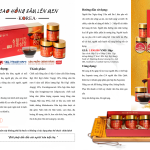 Cao Hồng Sâm Lên Men KOREA – Hộp 3 Lọ x 100gr