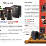 Cao Hắc Sâm – Hộp Lọ 120gr