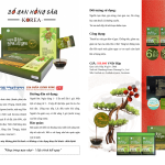 Bổ Gan Hồng Sâm Korea – Hộp 30 gói x 50ml