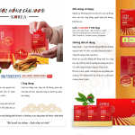 Nước Hồng Sâm 100% KOREA – Hộp 30 gói x 80ml