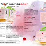 Yến Sào Hồng Sâm G-BIRD – Hộp 30 gói x 70ml