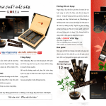 Tinh Chất Hắc Sâm KOREA – Hộp 30 gói x 10ml